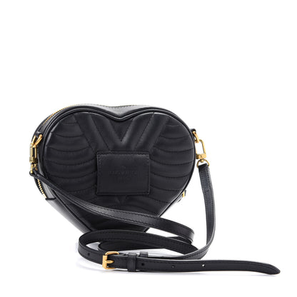 Louis Vuitton Calfskin New Wave Heart Bag Black 3 of 7