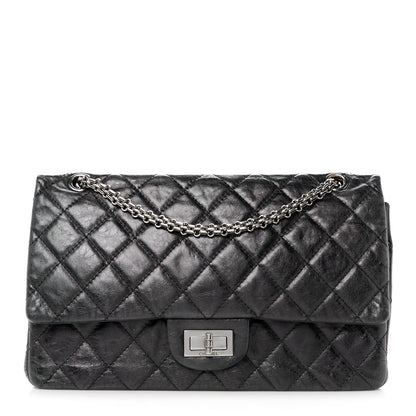 Chanel Aged Calfskin Quilted 2.55 Reissue 227 Flap Black 1 of 12