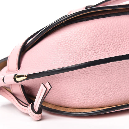 Loewe Grained Calfskin Mini Gate Crossbody Bag Pastel Pink 9 of 10