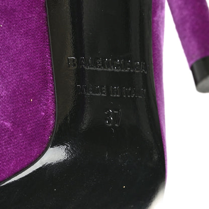 Balenciaga Velvet De Soie Pumps 37 8 of 8