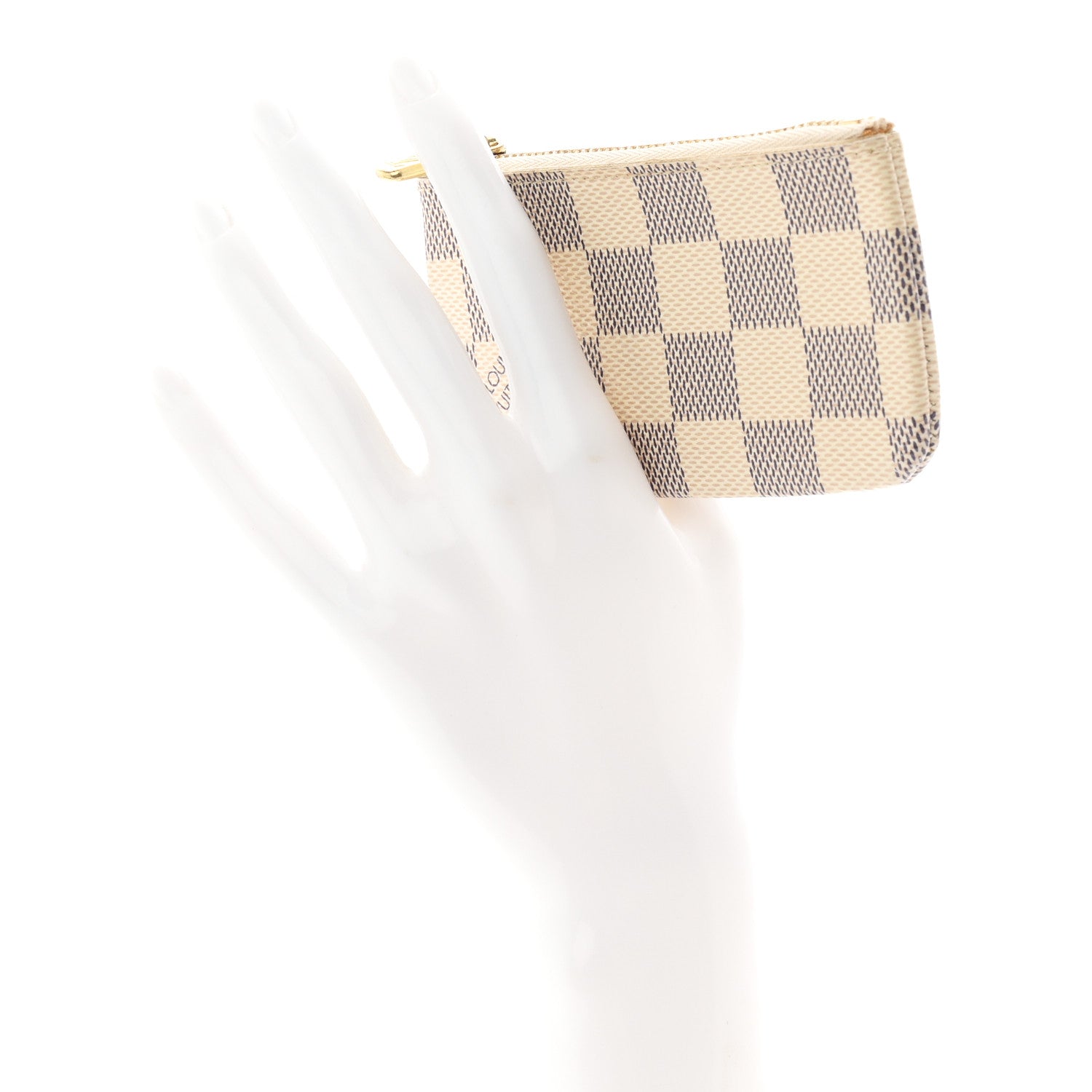 Louis Vuitton Damier Azur Key Pouch 2 of 8