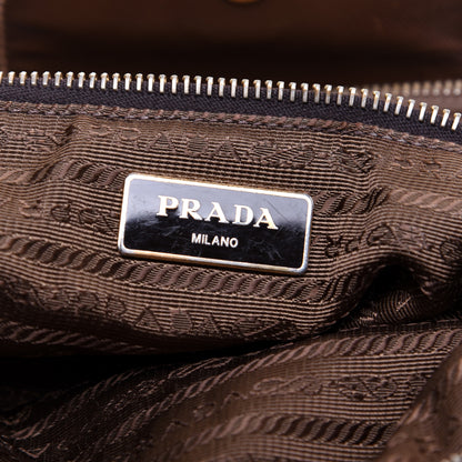 Prada Saffiano Tessuto Nylon Tote Corinto 8 of 16