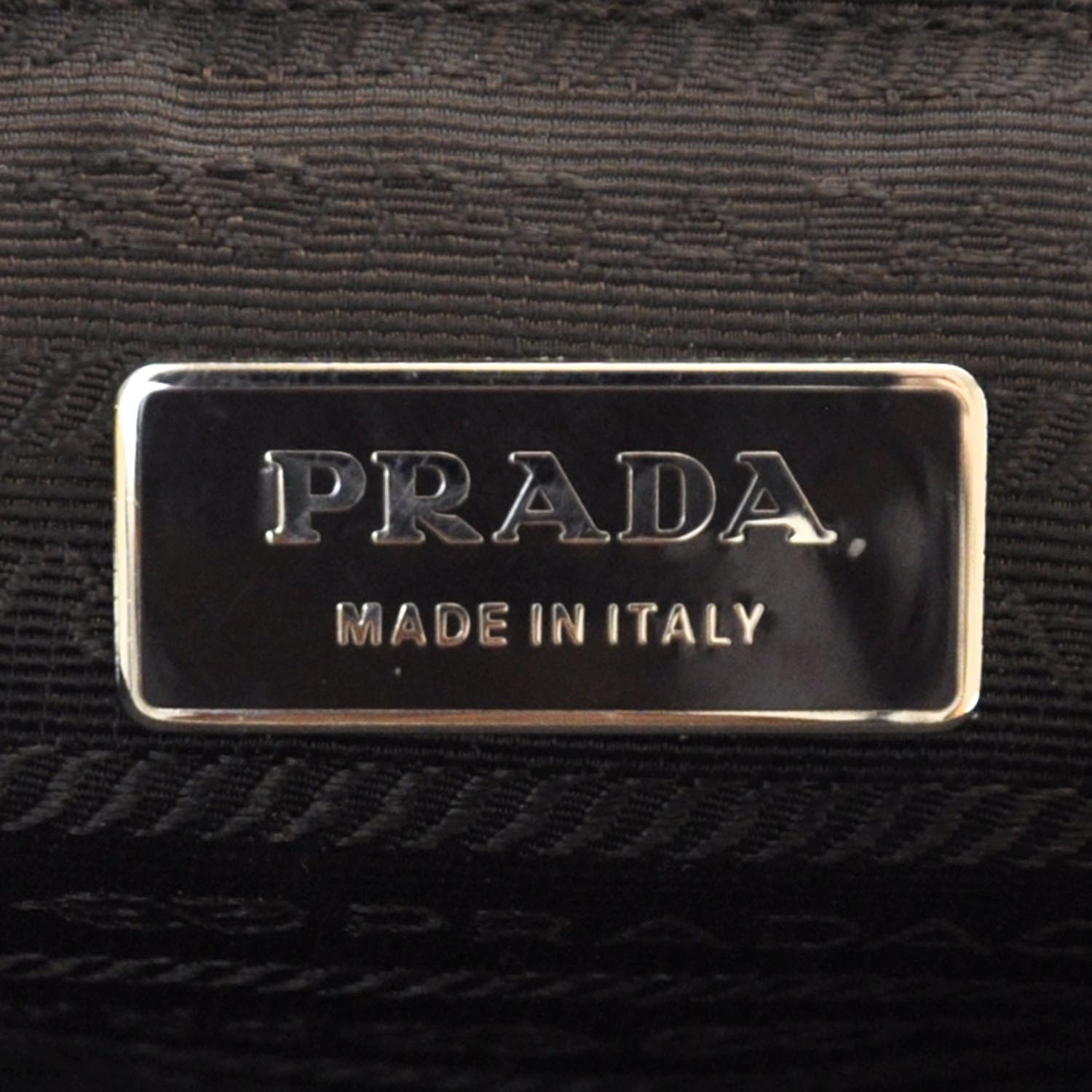 Prada Saffiano Briefcase Grey 8 of 11