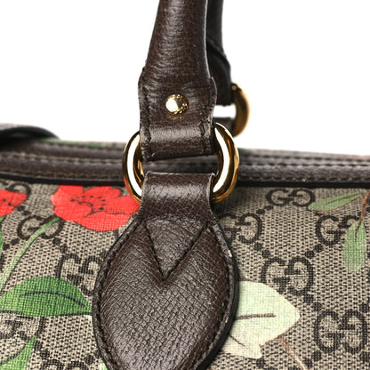 Gucci GG Supreme Monogram Tian Medium Boston Beige Multicolor New Acero 8 of 10