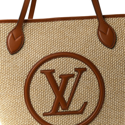 Louis Vuitton Raffia Saint Jacques Tote Caramel 8 of 10