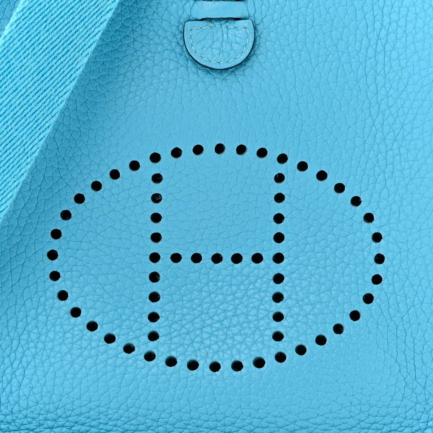 Hermes Taurillon Clemence Evelyne TPM Bleu du Nord 8 of 10