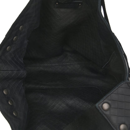 Bottega Veneta Calfskin Intrecciomirage Tote Black 4 of 9