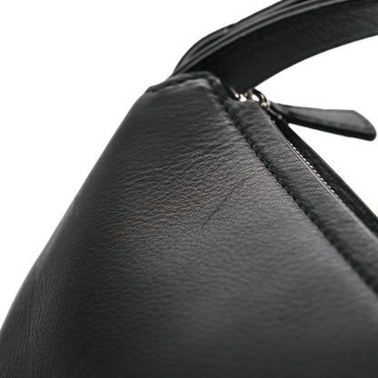 The Row Finely Grained Calfskin Jouvette Bag Black 11 of 11