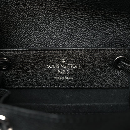 Louis Vuitton Calfskin Lockme Backpack Black 6 of 9