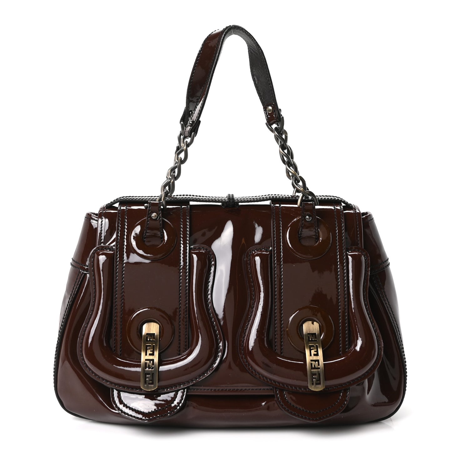 Patent B Bag Osso Marrone