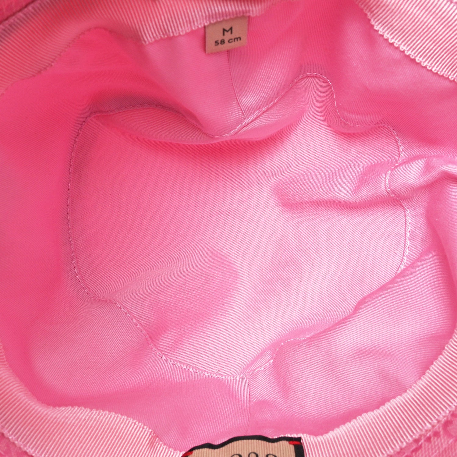 Gucci Crystal GG Monogram Bucket Hat M Pink 7 of 10