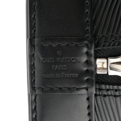 Louis Vuitton Epi Alma BB Black 6 of 13