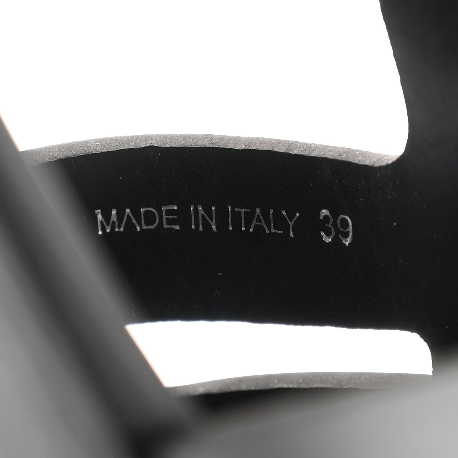 Prada Foam Rubber Triangle Logo Monolith 55mm Cage Sandals 39 Black 9 of 11