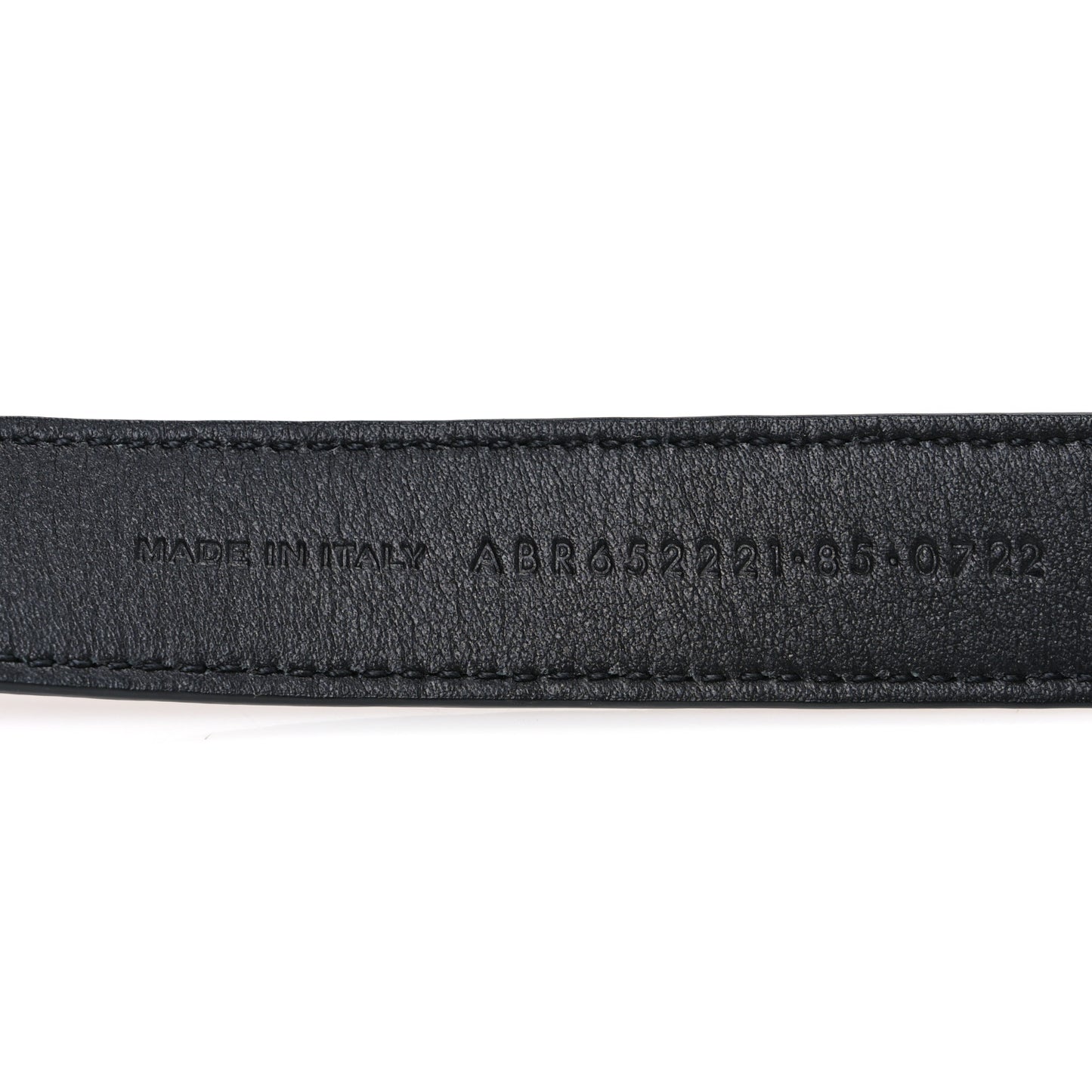 Patent Calfskin Snakeskin Embossed 20mm Cintura Belt 85 34 Black