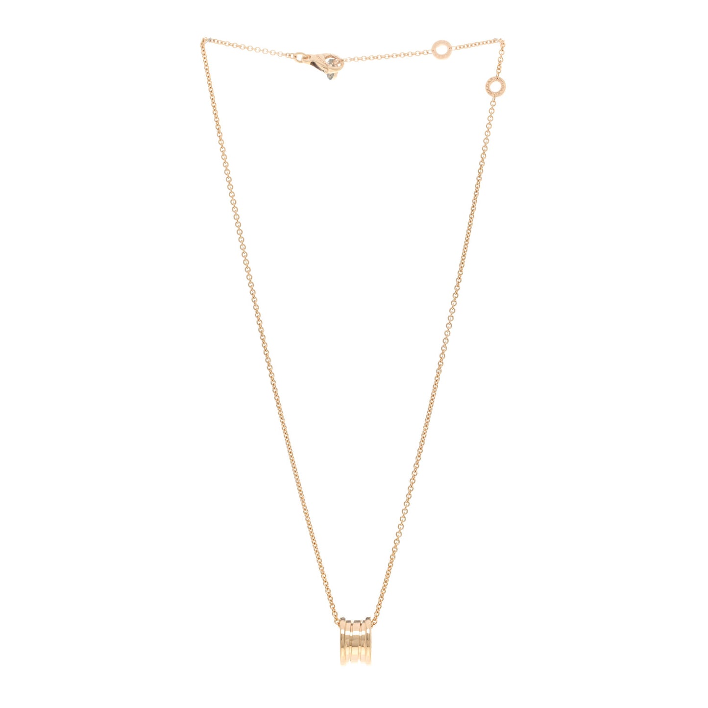 18K Yellow Gold B.Zero1 Pendant Necklace