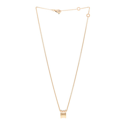 Bulgari 18K Yellow Gold B.Zero1 Pendant Necklace 3 of 5