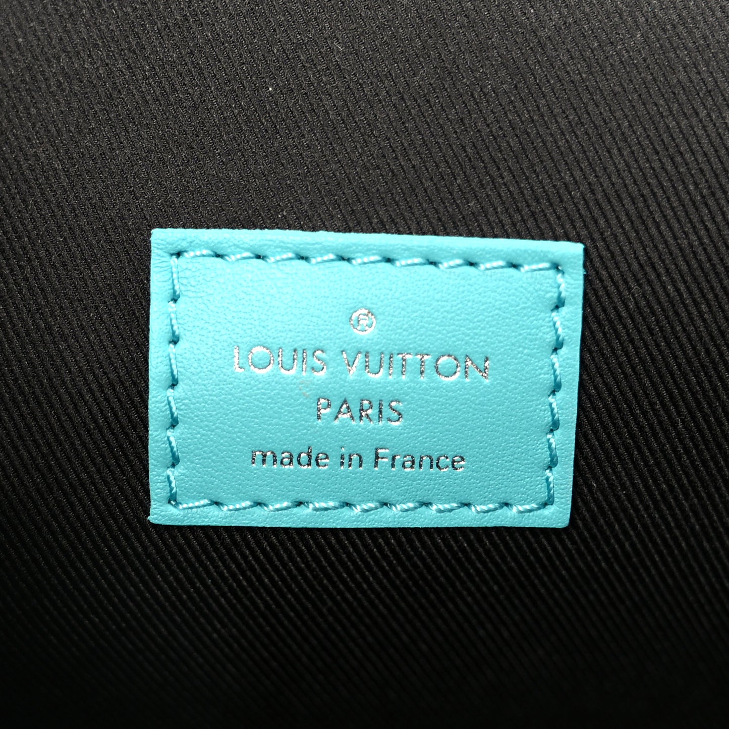 Reverse Monogram Eclipse Steamer Wearable Wallet Turquoise