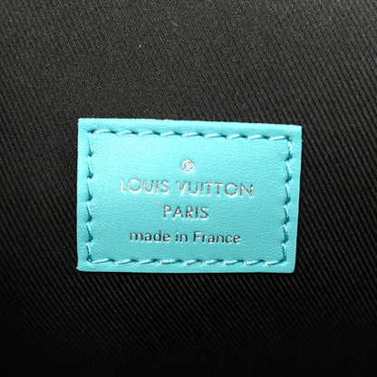 Louis Vuitton Reverse Monogram Eclipse Steamer Wearable Wallet Turquoise 6 of 9