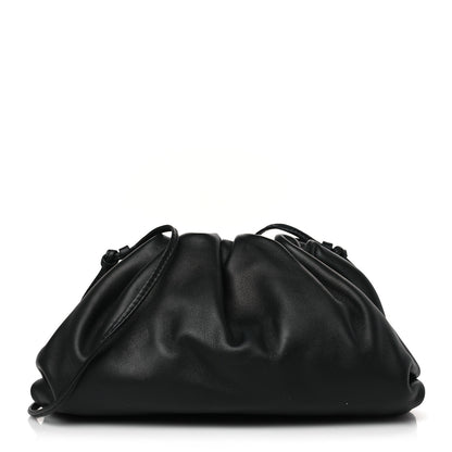 Bottega Veneta Butter Calfskin The Mini Pouch Black 1 of 9
