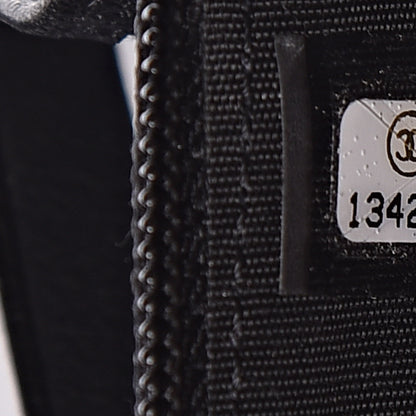 Chanel Caviar Sevruga Zip Around Wallet Black 8 of 9
