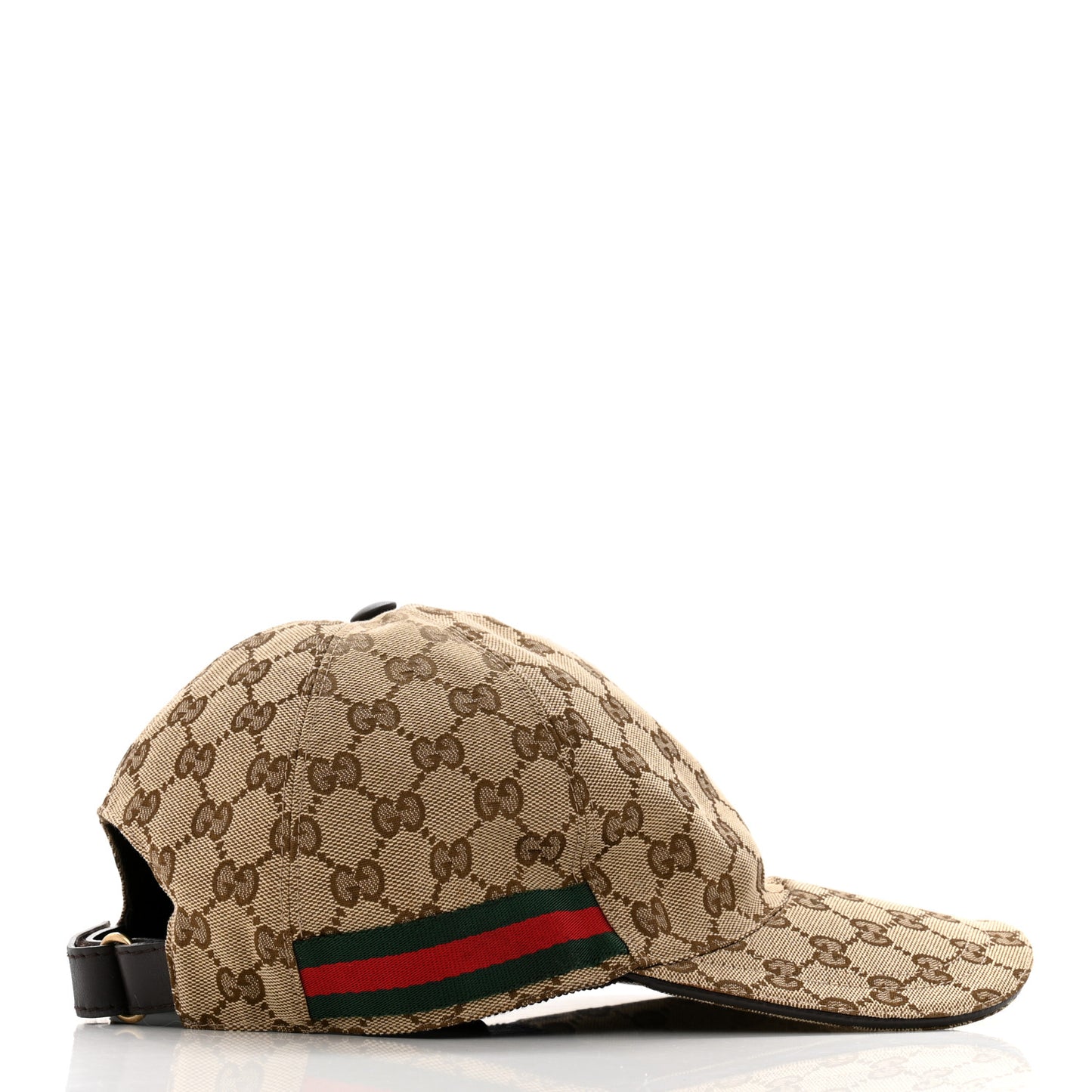 Monogram Web Baseball Hat M Beige Cocoa