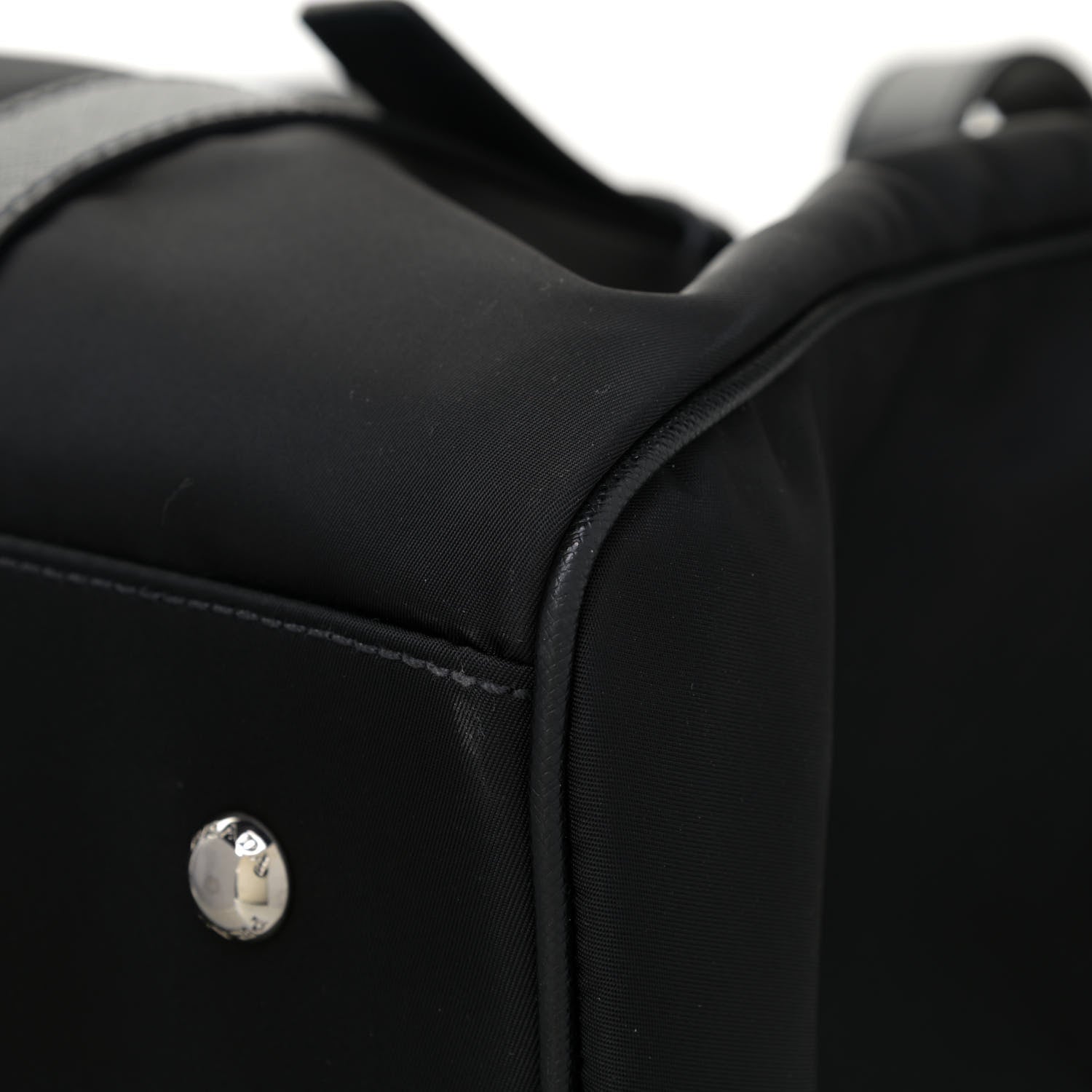 Prada Tessuto Nylon Saffiano Pet Carrier Black 5 of 9