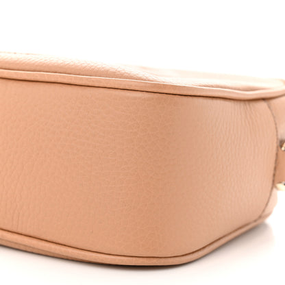 Gucci Pebbled Calfskin Small Soho Disco Bag Camelia 10 of 10