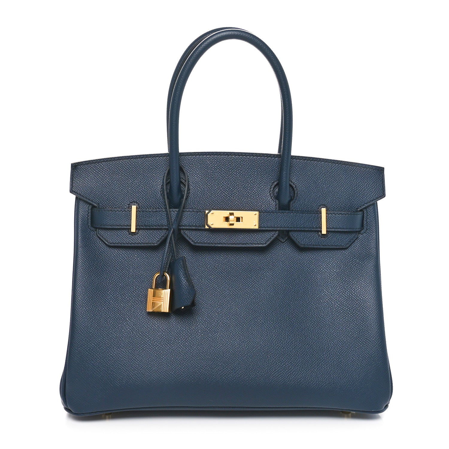 Hermes Epsom Birkin 30 Bleu Indigo 1 of 10