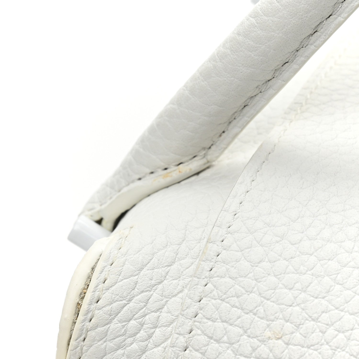 Delvaux Taurillon Soft Embroidered Mini Cool Box Satchel White Multicolor 11 of 12
