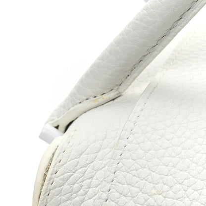 Delvaux Taurillon Soft Embroidered Mini Cool Box Satchel White Multicolor 11 of 12