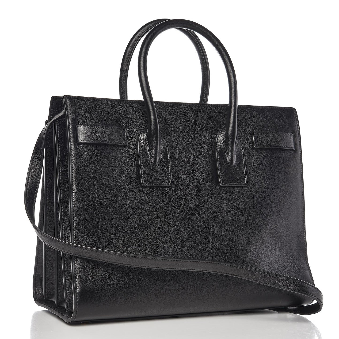 Calfskin Love Patchwork Small Sac De Jour Black