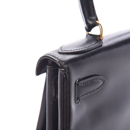 Hermes Box Kelly Retourne 28 Black 15 of 24