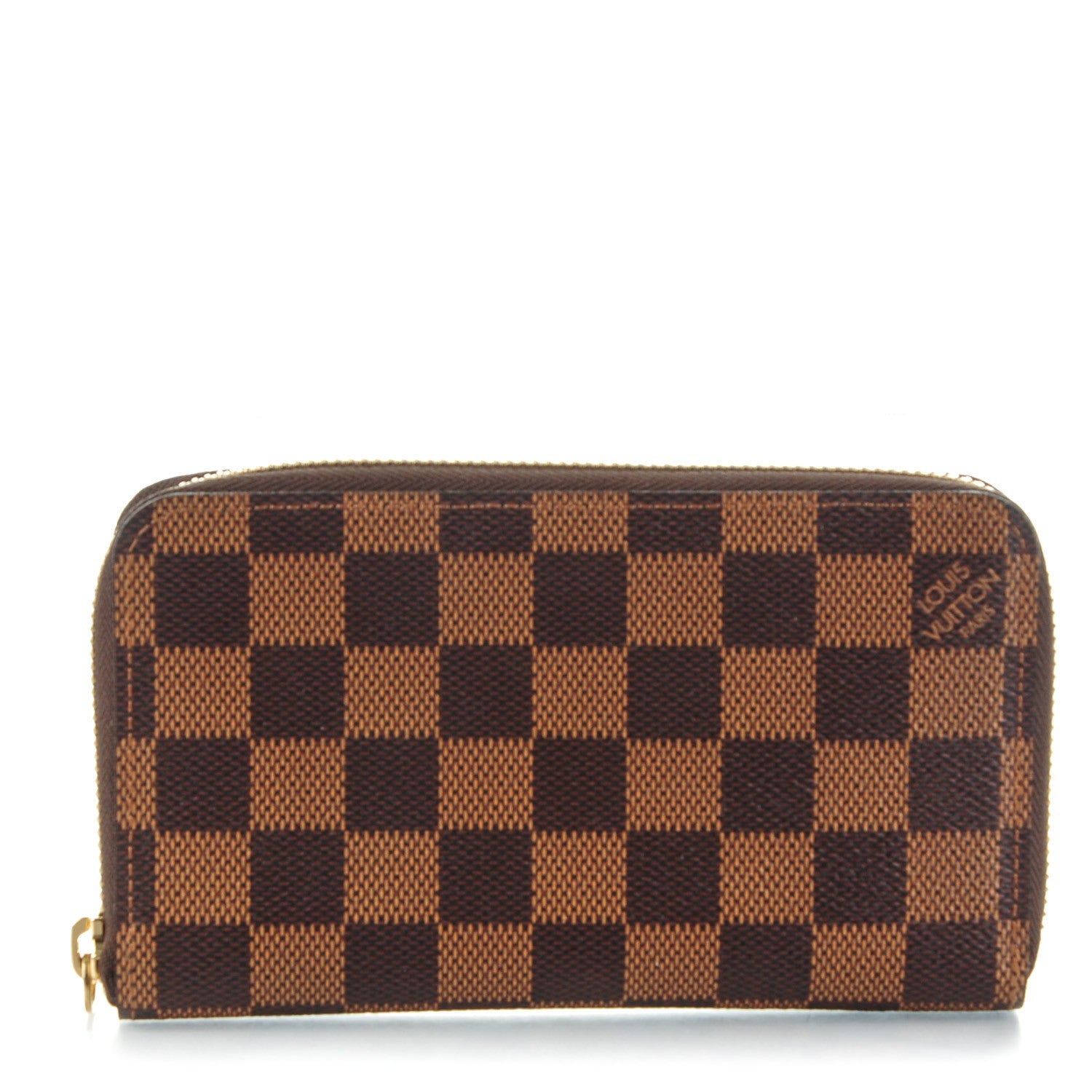 Louis Vuitton Damier Ebene Zippy Compact Wallet 1 of 7