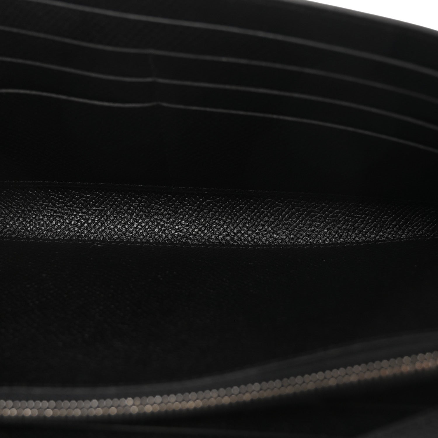 Hermes Epsom Kelly Longue Wallet Black 5 of 8