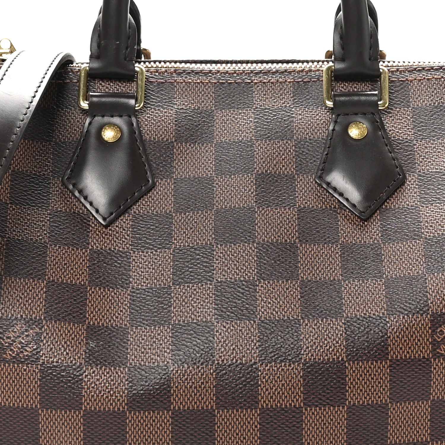 Louis Vuitton Damier Ebene Speedy Bandouliere 25 7 of 12