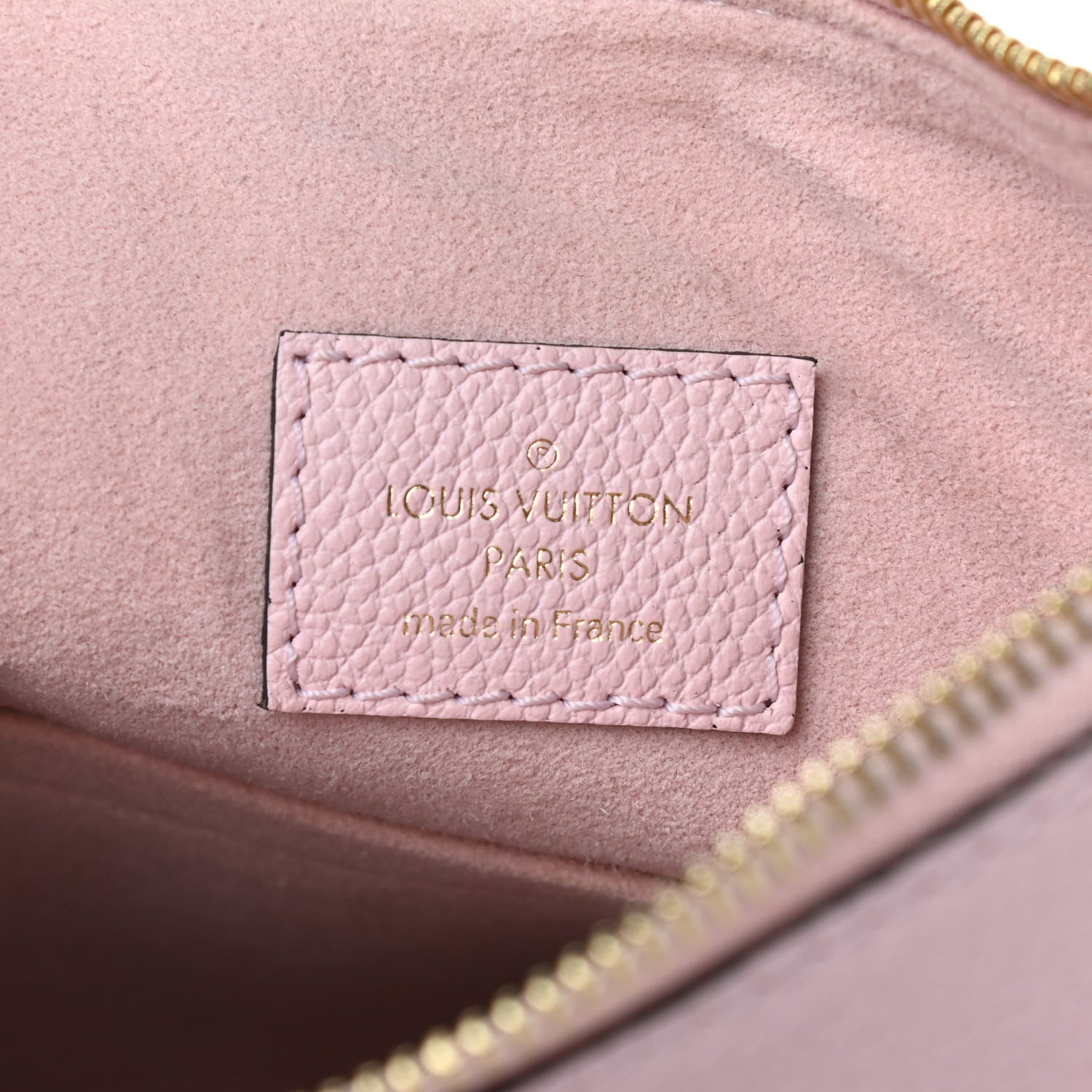 Louis Vuitton Empreinte Monogram Giant By The Pool Marshmallow Hobo PM Bouton De Rose 6 of 8