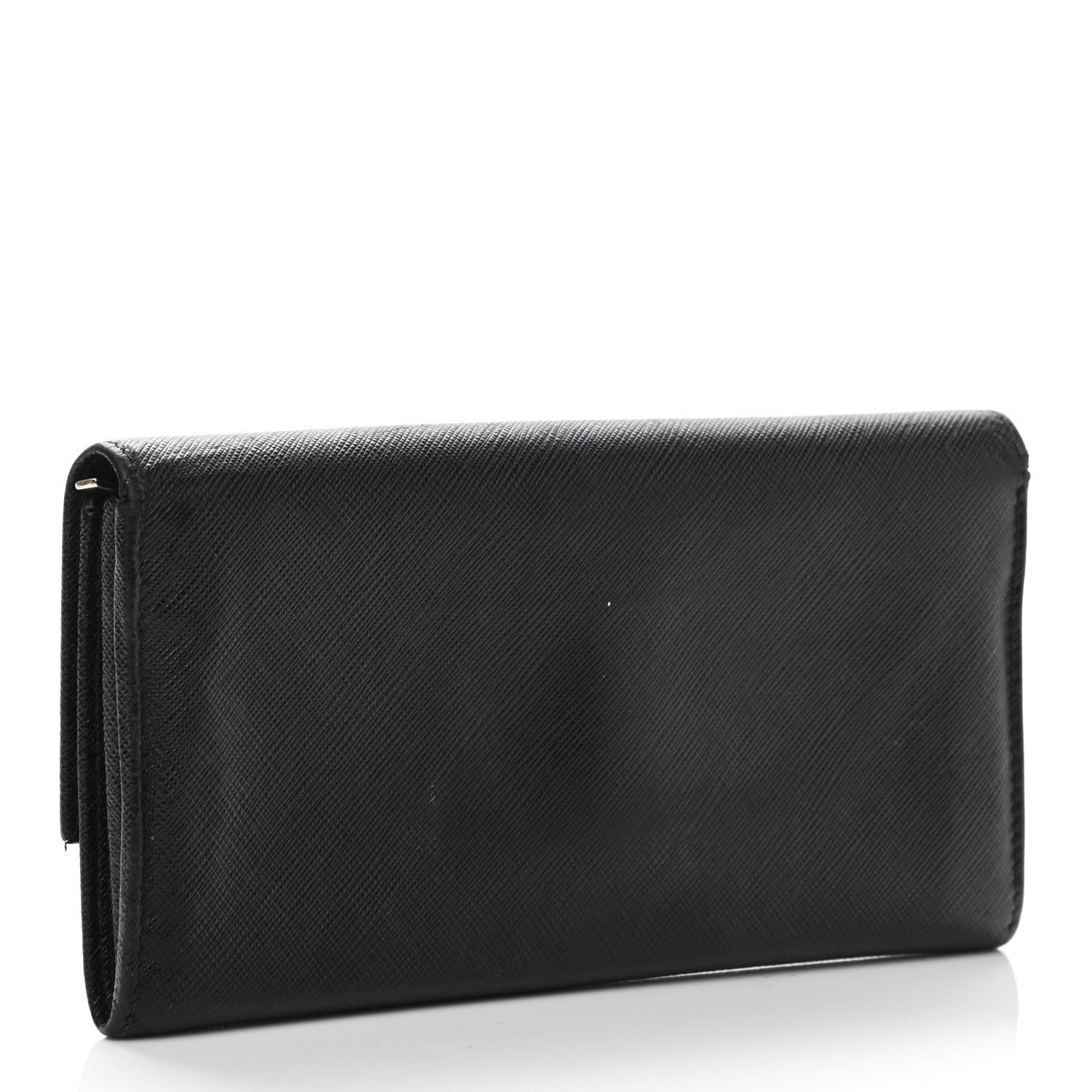 Salvatore Ferragamo Grained Calfskin Wallet Black 3 of 8