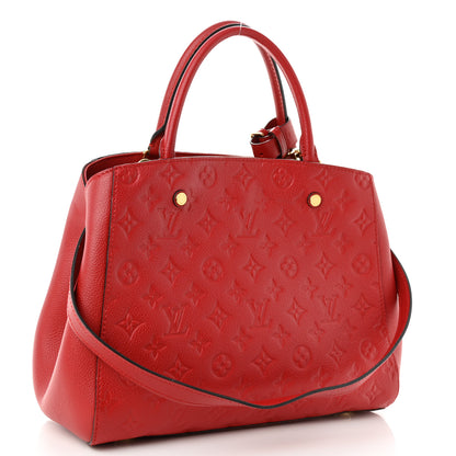 Louis Vuitton Empreinte Montaigne MM Cherry 3 of 9