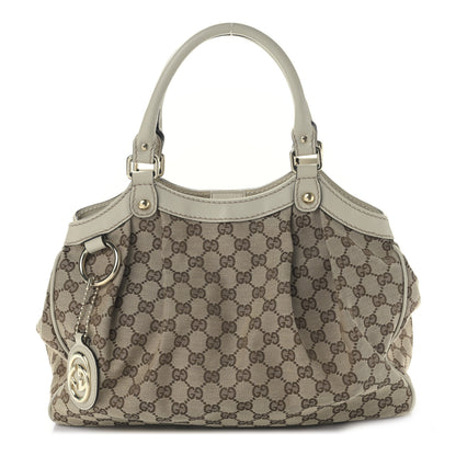 Gucci Monogram Medium Sukey Tote Off White 1 of 9