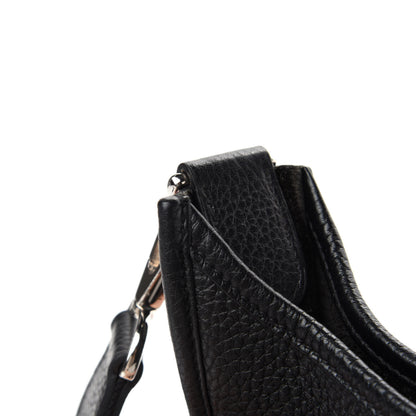 Hermes Taurillon Clemence Evelyne III PM Black 10 of 14