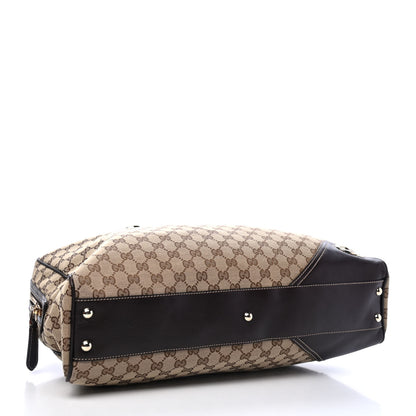 Gucci Monogram Shoulder Bag Dark Brown 3 of 4