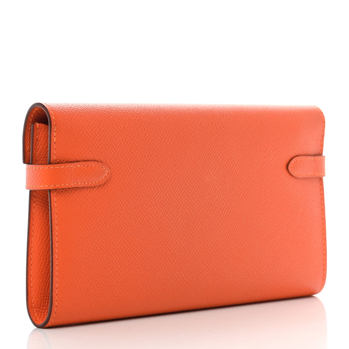 Epsom Kelly Longue Wallet Orange