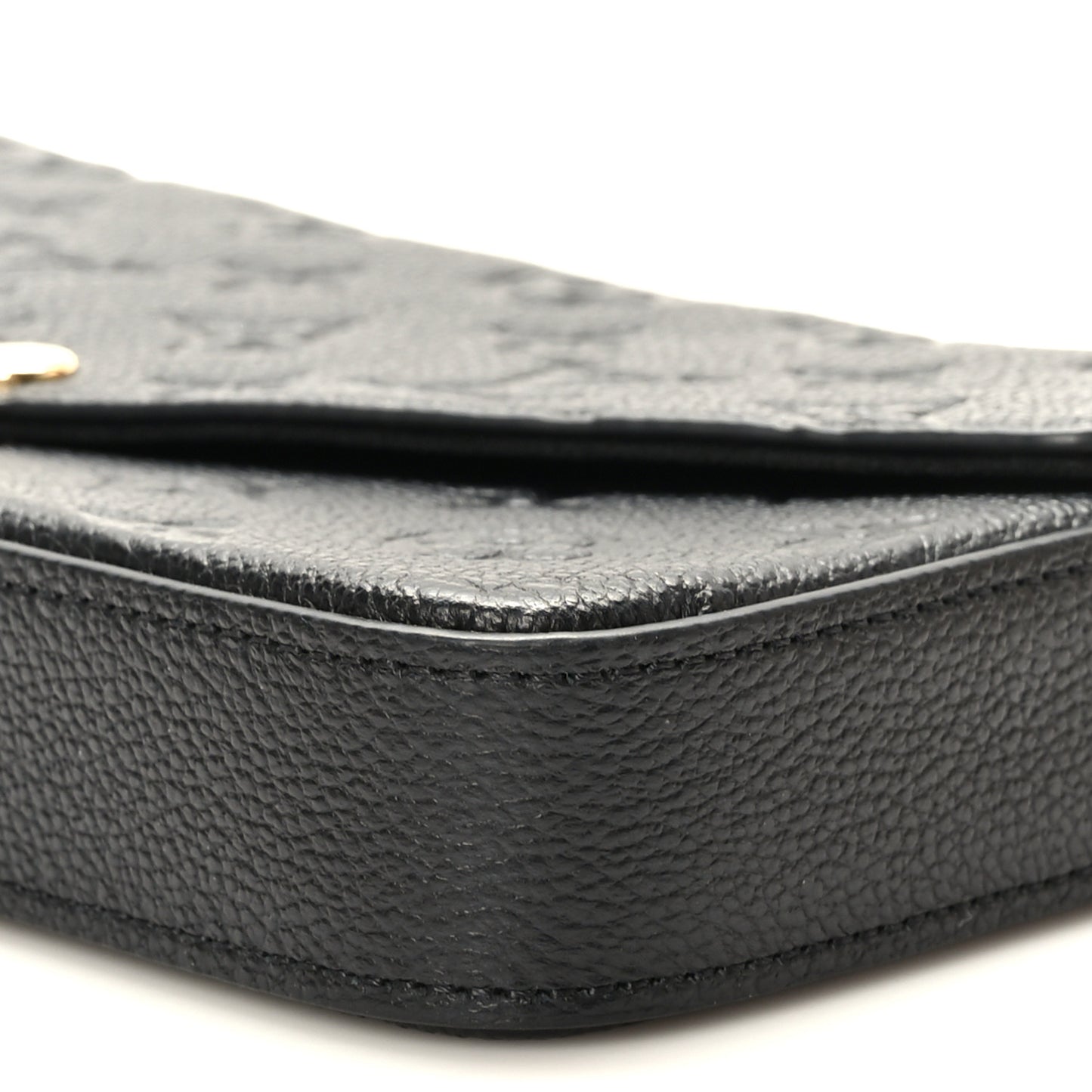 Empreinte Pochette Felicie Chain Wallet Black
