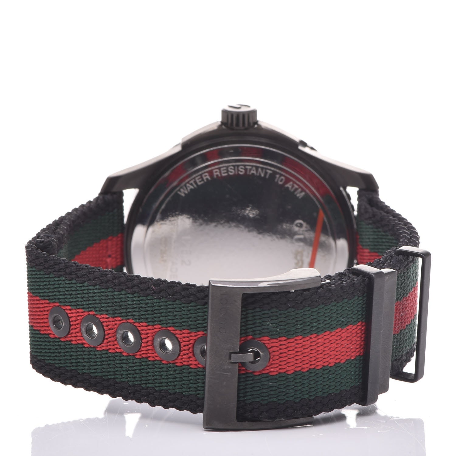 Gucci Stainless Steel Nylon 44mm Gucci Sport Web Quartz Watch Black 4 of 6