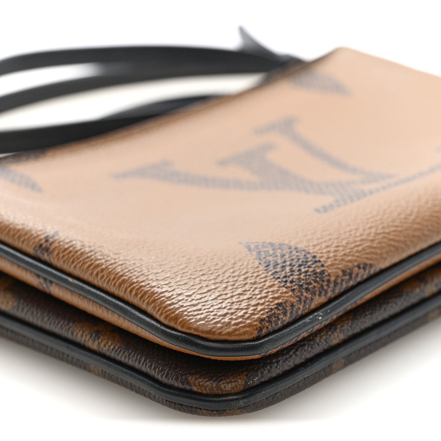 Reverse Monogram Giant Double Zip Pochette