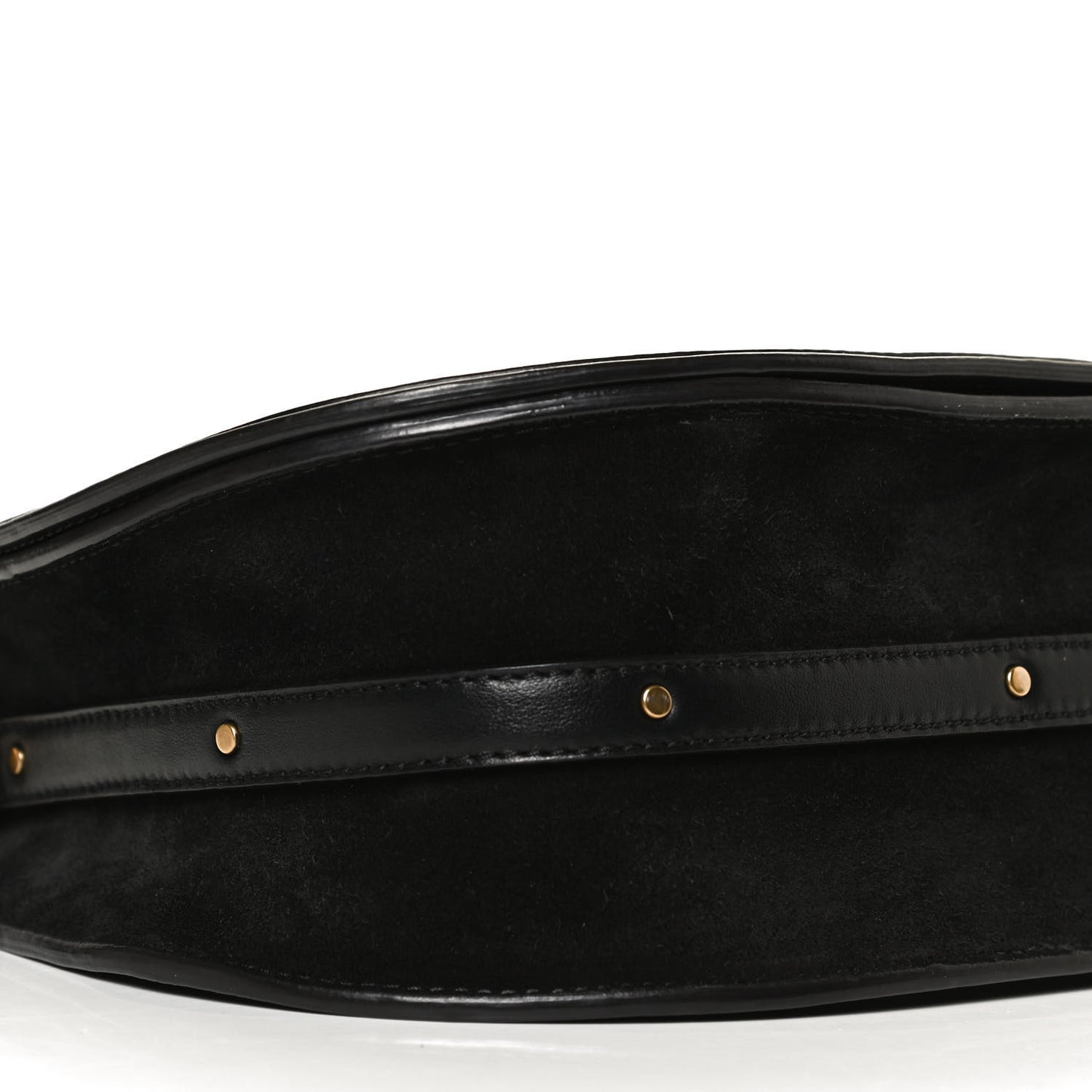 Calfskin Small Nile Bracelet Bag Black