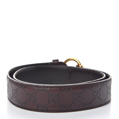 Gucci Guccissima Horsebit Buckle Belt 85 34 Brown 3 of 6