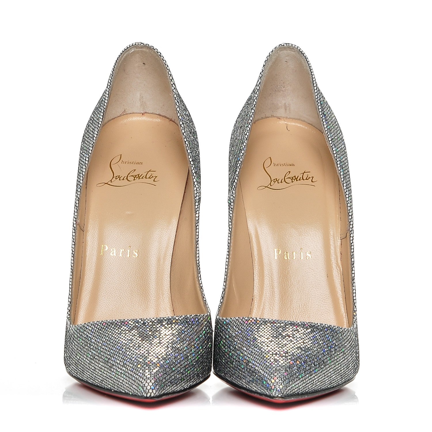 Christian Louboutin Glitter So Kate 120 Pumps 36.5 Disco Ball Multicolor 2 of 7