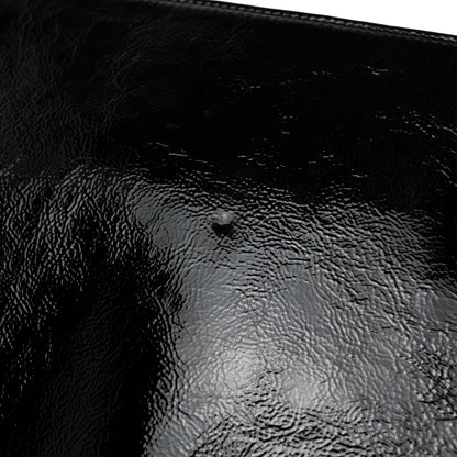 Saint Laurent Texturized Patent Monogram iPad Case Black 10 of 10