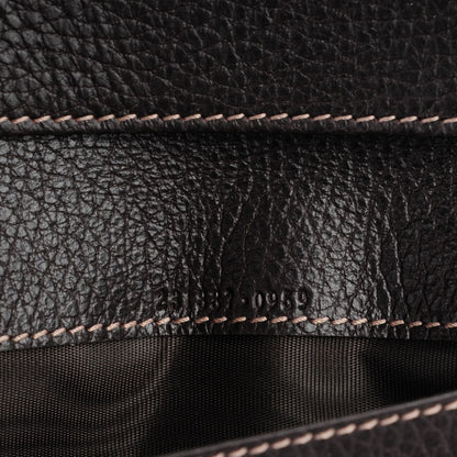 Gucci Crystal Monogram Dollar Calfskin Continental Wallet Beige Ebony Testa di Moro 7 of 7